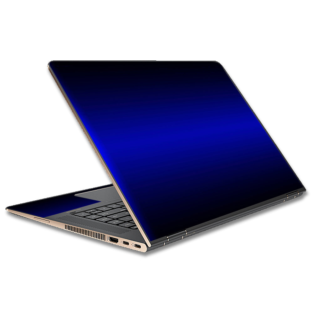  Electric Blue Glow Solid HP Spectre x360 15t Skin