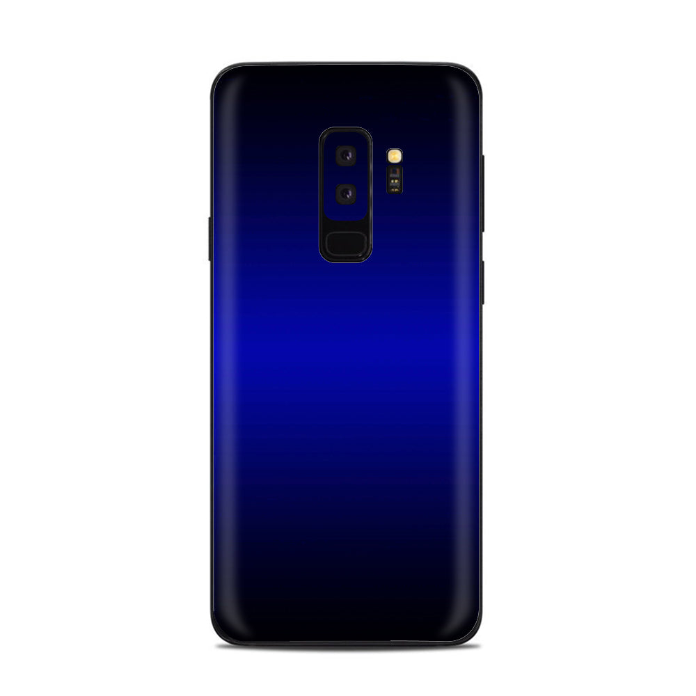  Electric Blue Glow Solid Samsung Galaxy S9 Plus Skin