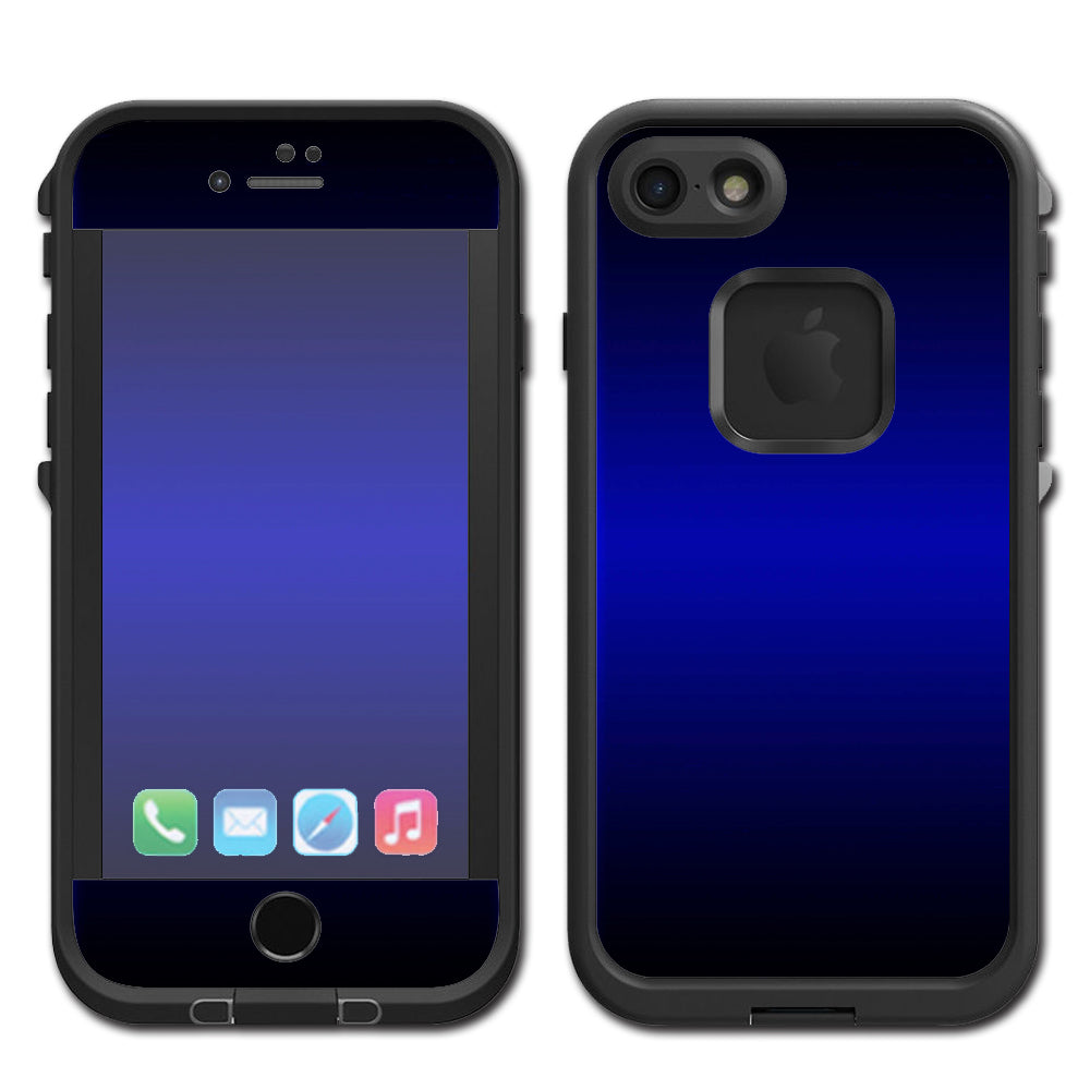  Electric Blue Glow Solid Lifeproof Fre iPhone 7 or iPhone 8 Skin