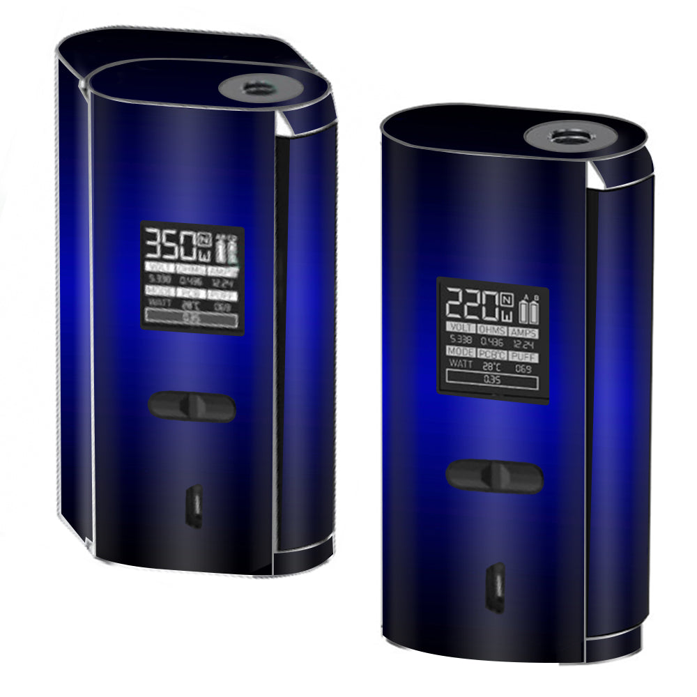  Electric Blue Glow Solid Smok GX2/4 350w Skin
