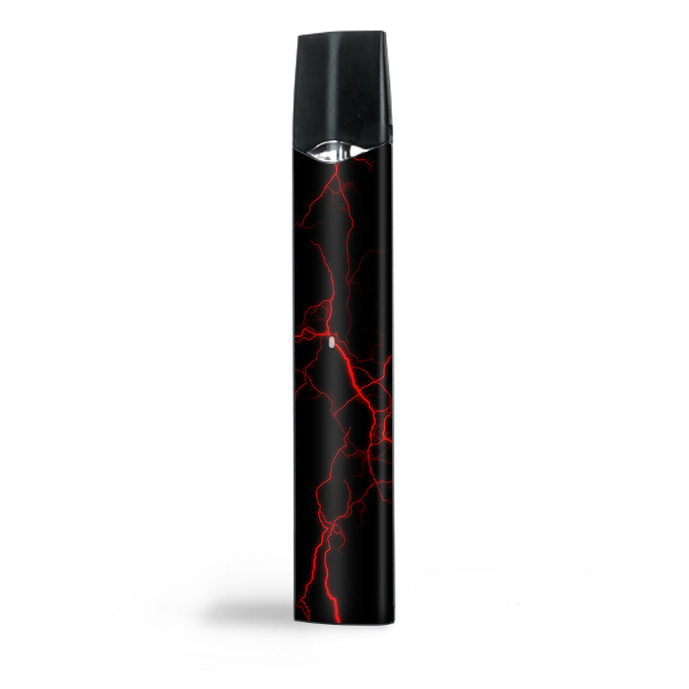  Red Lightning Bolts Electric Smok Infinix Ultra Portable Skin