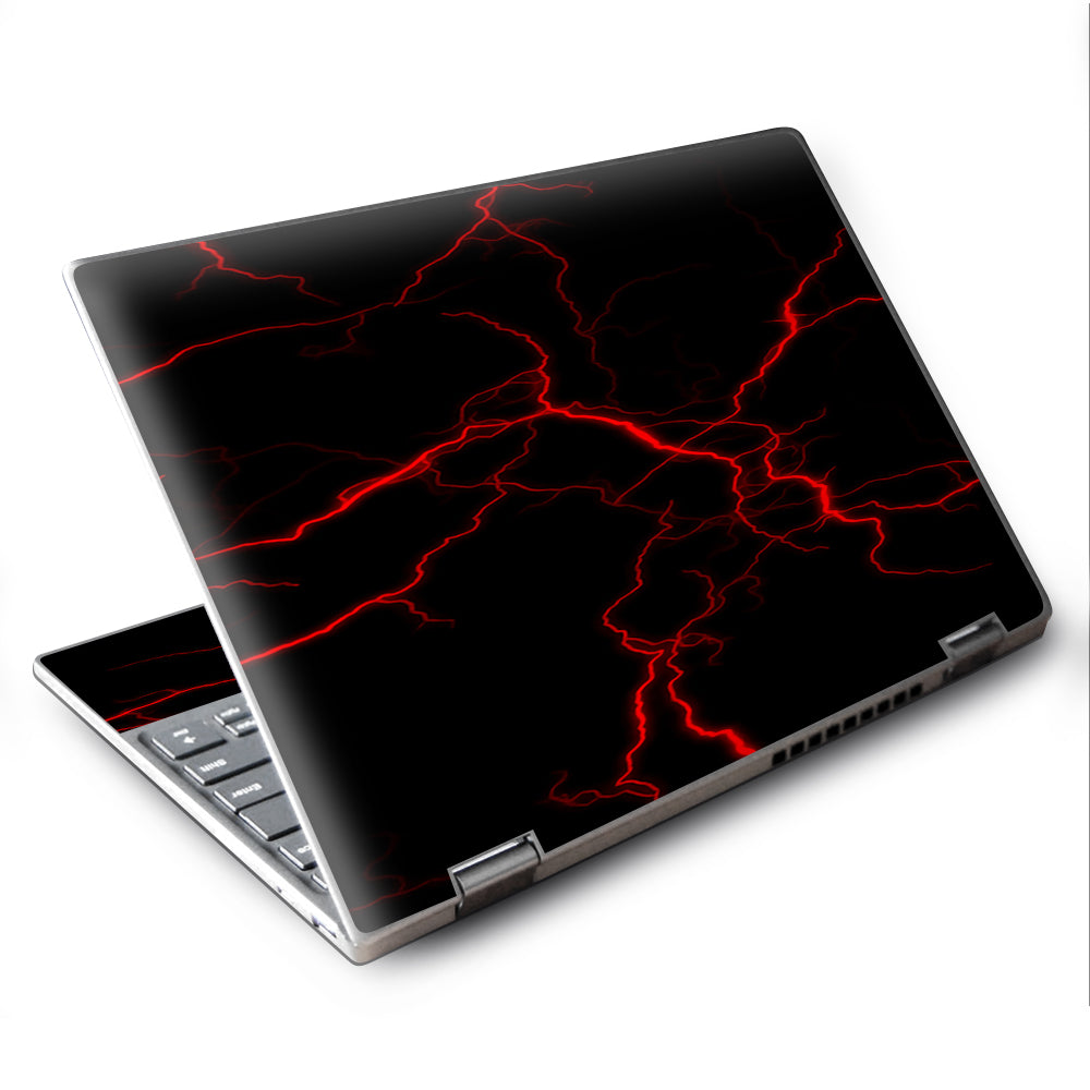  Red Lightning Bolts Electric Lenovo Yoga 710 11.6" Skin