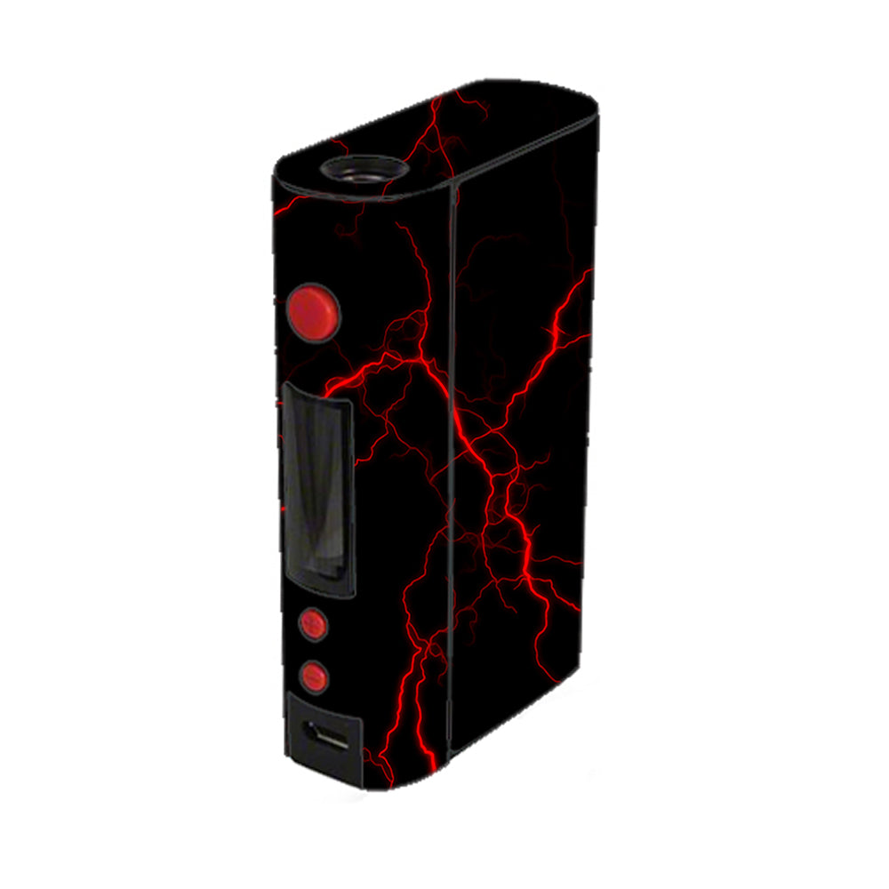  Red Lightning Bolts Electric Kangertech Kbox 200w Skin