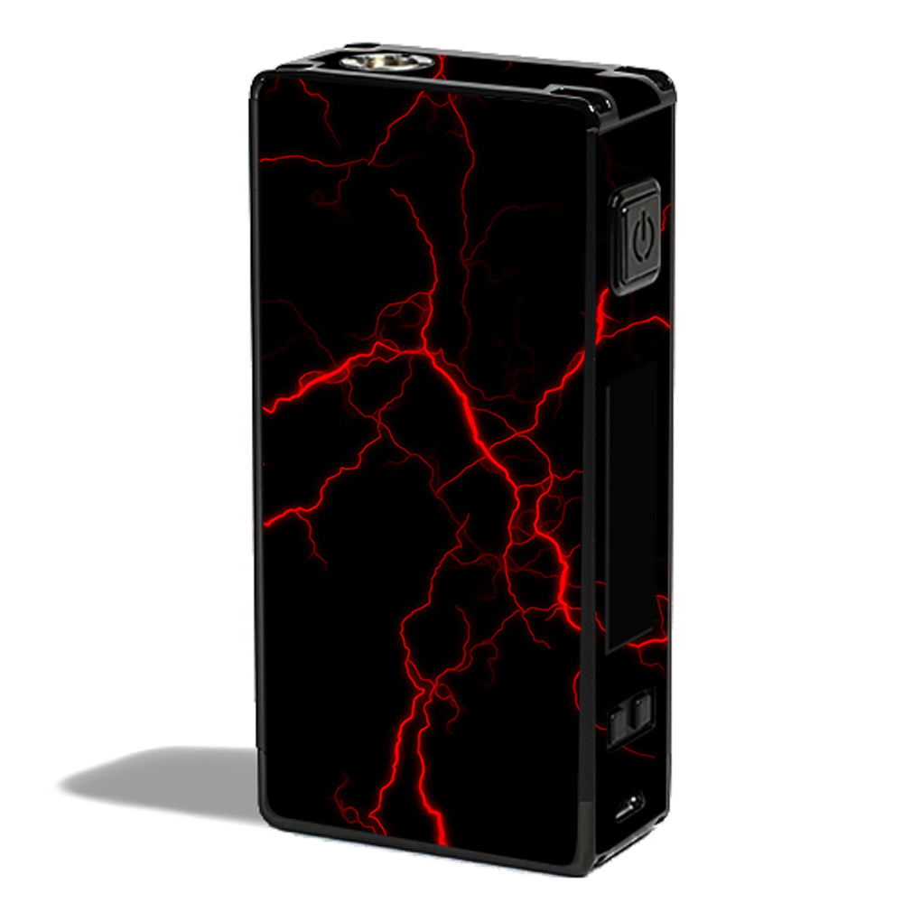  Red Lightning Bolts Electric Innokin MVP 4 Skin