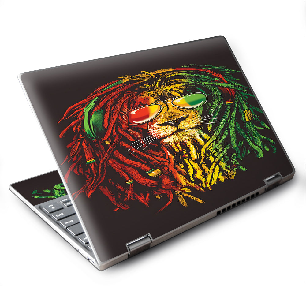  Rasta Dread Lion Irie Lenovo Yoga 710 11.6" Skin