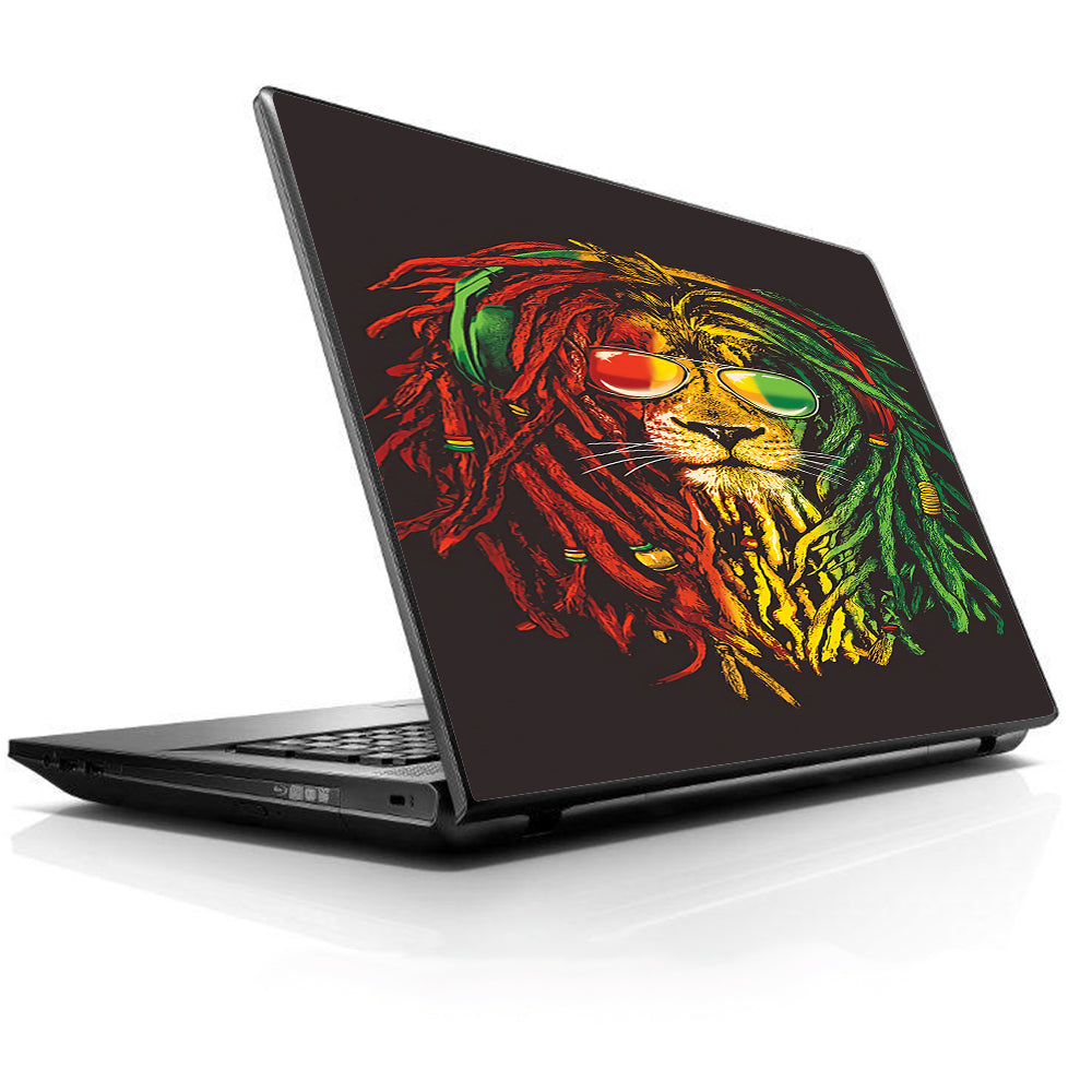  Rasta Dread Lion Irie Universal 13 to 16 inch wide laptop Skin