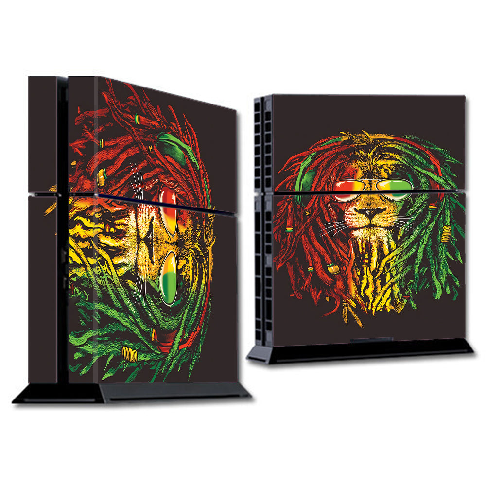  Rasta Dread Lion Irie Sony Playstation PS4 Skin