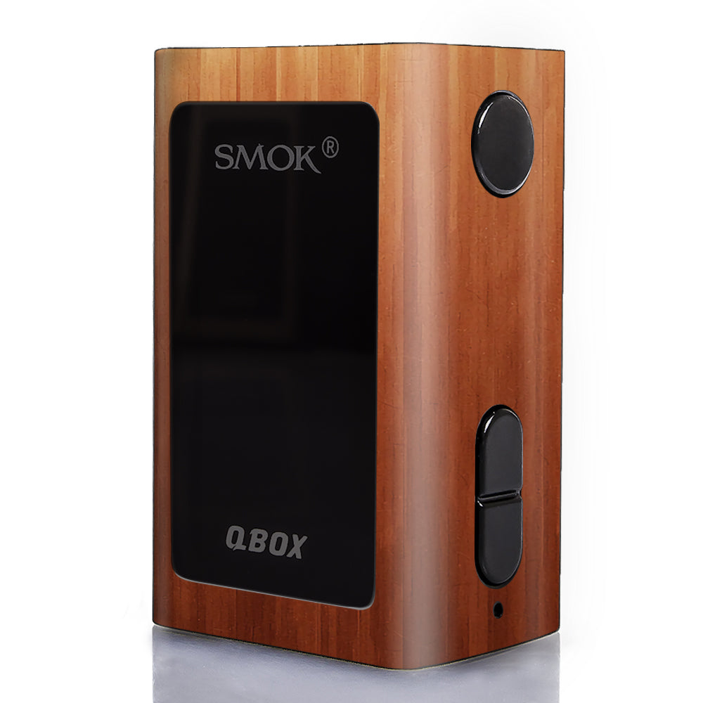  Smooth Maple Walnut Wood Smok Q-Box Skin