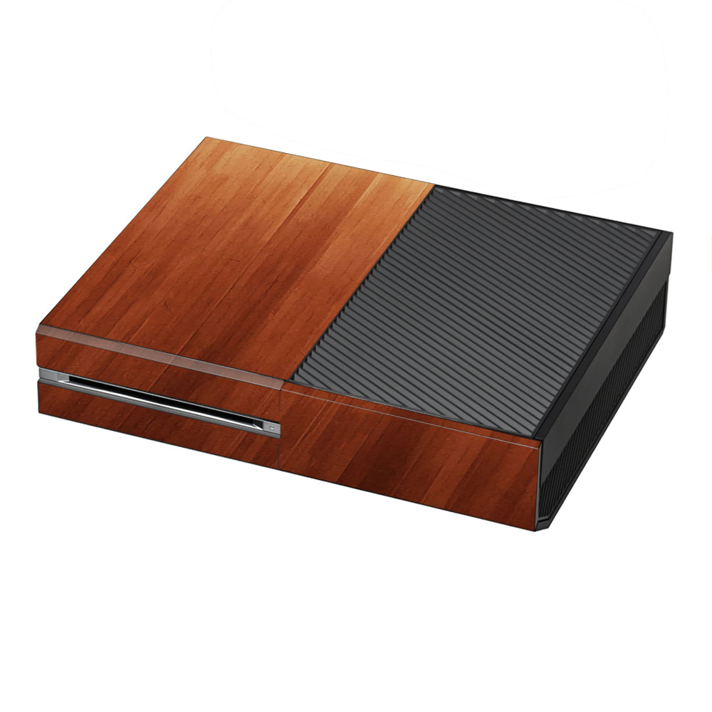 Smooth Maple Walnut Wood Microsoft Xbox One Skin