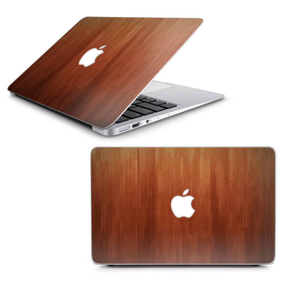 Smooth Maple Walnut Wood Macbook Air 13" A1369 A1466 Skin