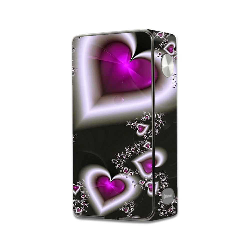  Glowing Hearts Pink White Laisimo L3 Touch Screen Skin