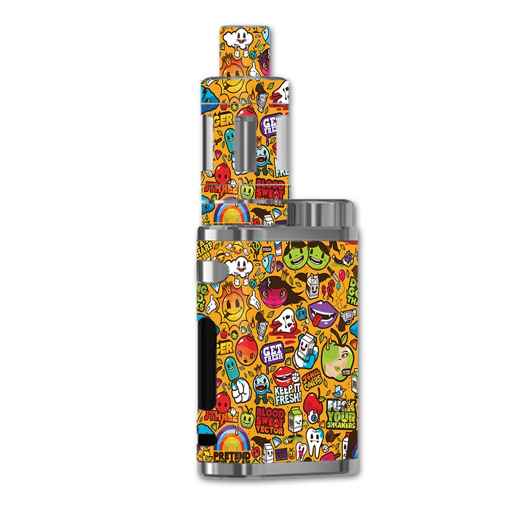 Skin Decal for eLeaf iStick Pico 75W Vape Mod / Comic Sticker Slap cartoon itsaskin.com Skin Decal for eLeaf iStick Pico 75W Vape Mod / Comic Sticker Slap cartoon itsaskin.com