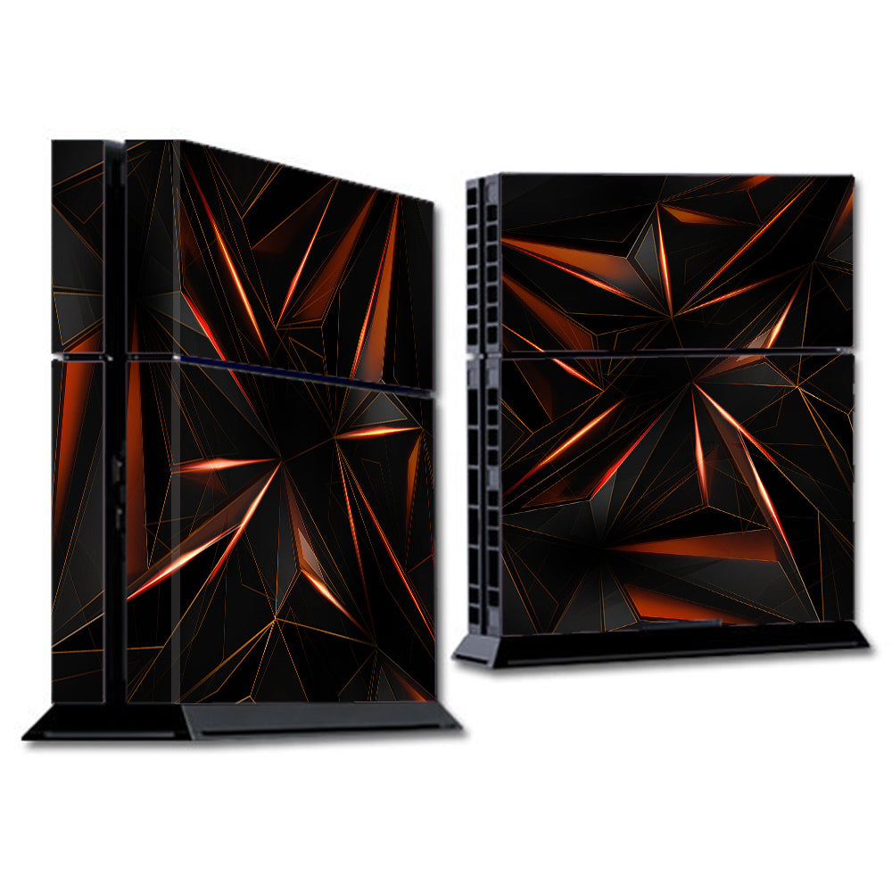  Sharp Glass Like Crystal Abstract Sony Playstation PS4 Skin