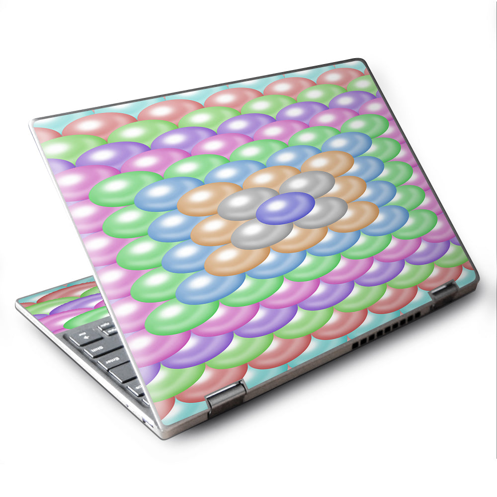  Pastel Bubbles Design Lenovo Yoga 710 11.6" Skin