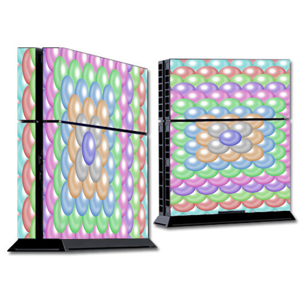  Pastel Bubbles Design Sony Playstation PS4 Skin