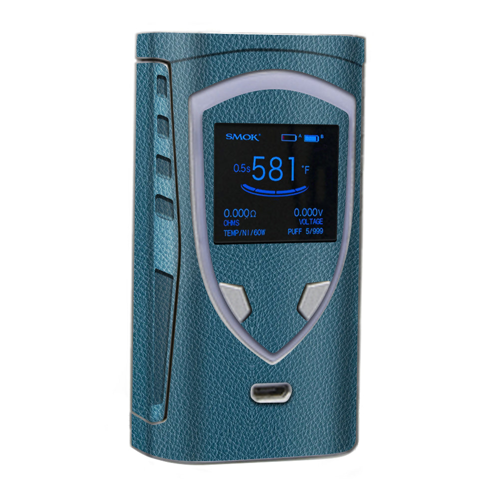  Blue Teal Leather Pattern Look Smok ProColor Skin
