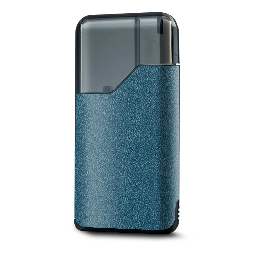  Blue Teal Leather Pattern Look Suorin Air Skin