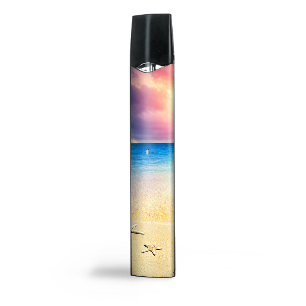  Starfish On The Sand Beach Sunset Smok Infinix Ultra Portable Skin