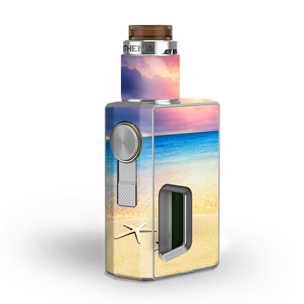  Starfish On The Sand Beach Sunset Geekvape Athena Squonk Skin