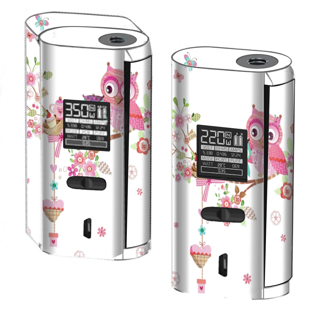  Owls In Tree Teacup Cupcake Smok GX2/4 350w Skin