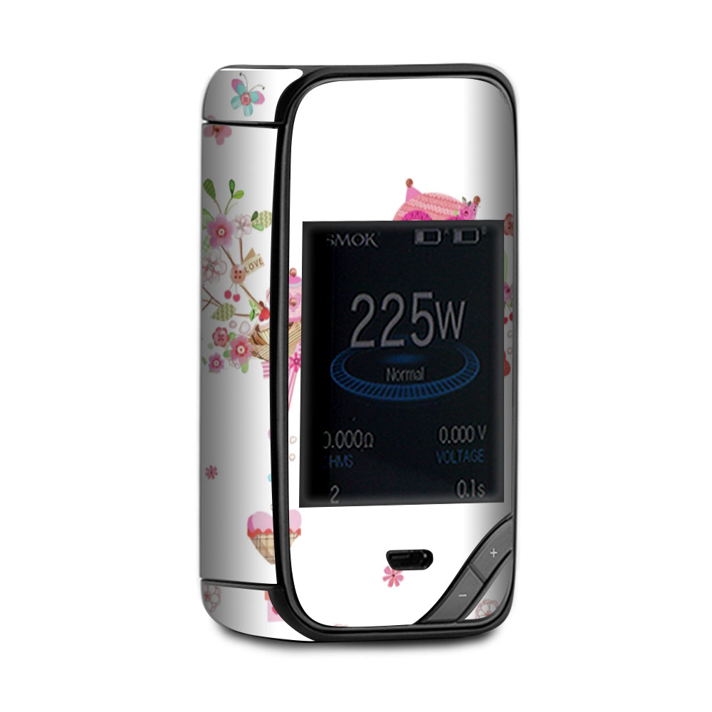  Owls In Tree Teacup Cupcake X-Priv Smok Skin