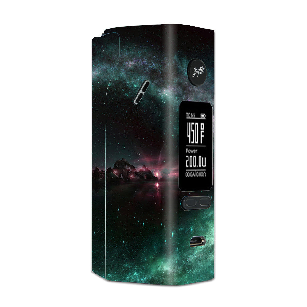  Galaxy Planet Shine Moon Wismec Reuleaux RX 2/3 combo kit Skin