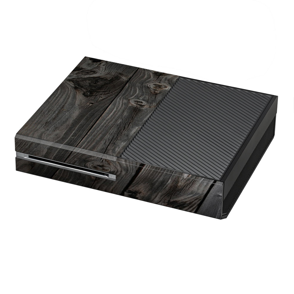  Reclaimed Grey Wood Old Microsoft Xbox One Skin