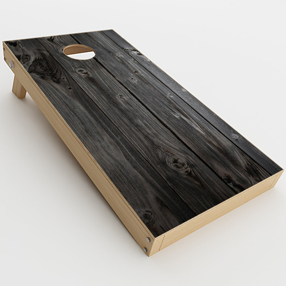  Reclaimed Grey Wood Old Cornhole Game Boards  Skin