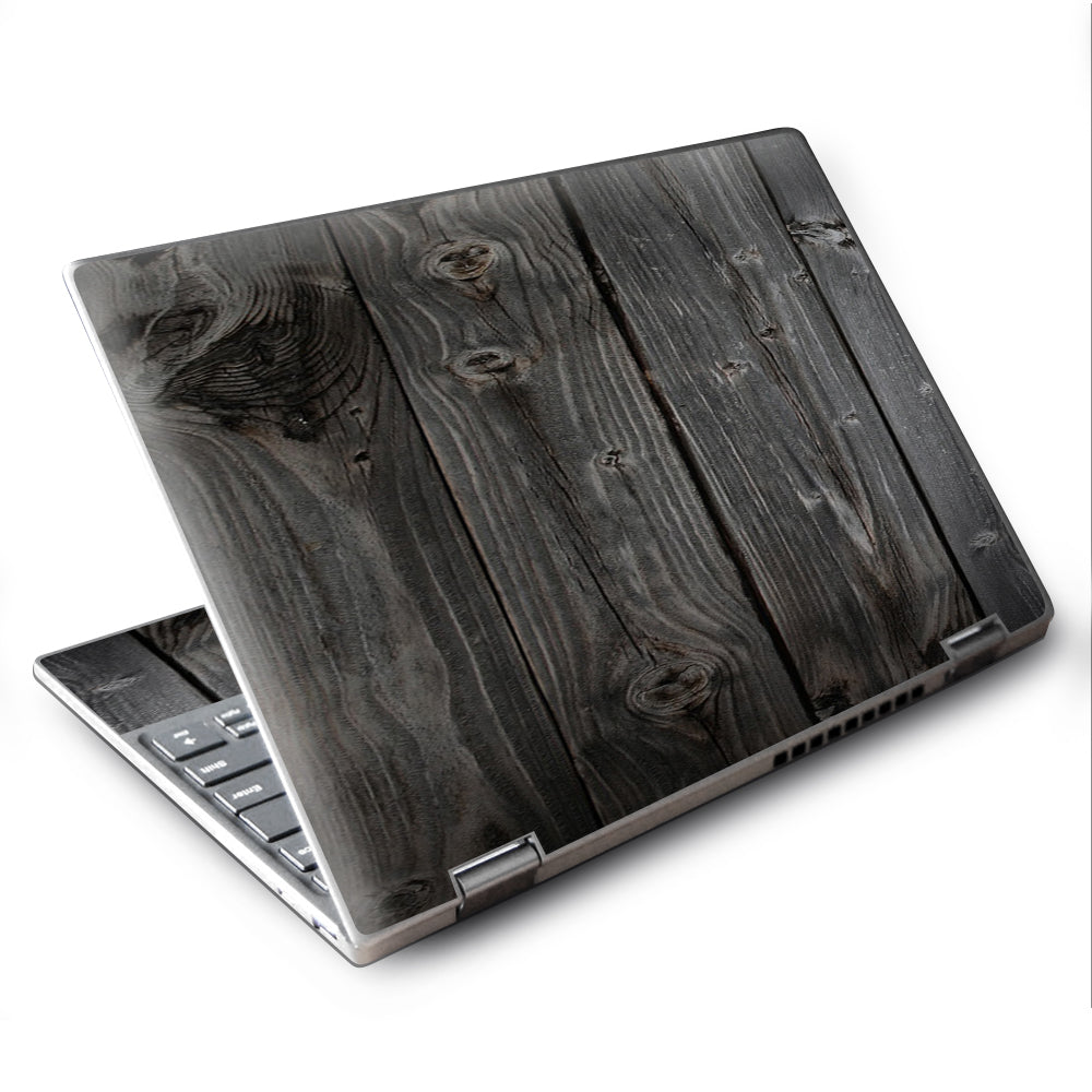  Reclaimed Grey Wood Old Lenovo Yoga 710 11.6" Skin