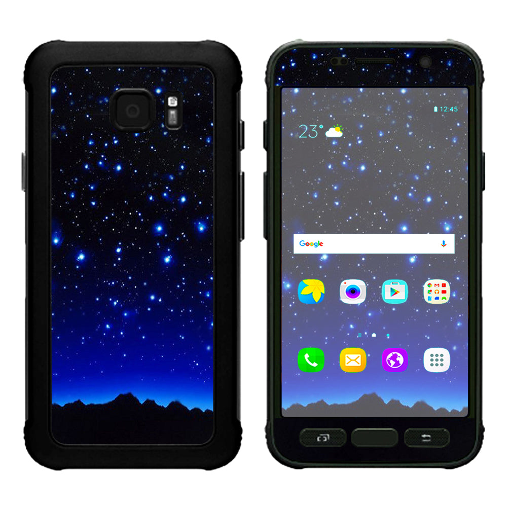 Star Shower Falling Meteors Samsung Galaxy S7 Active Skin
