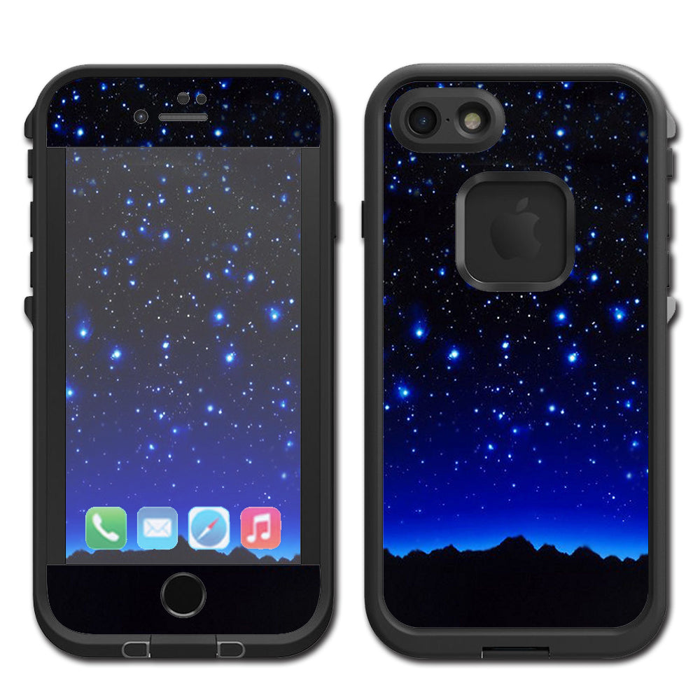  Star Shower Falling Meteors Lifeproof Fre iPhone 7 or iPhone 8 Skin