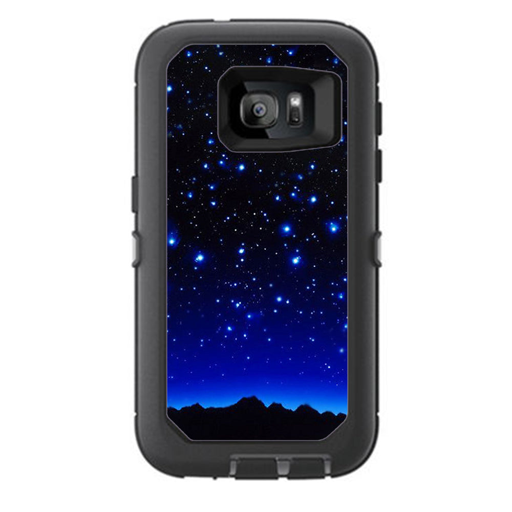  Star Shower Falling Meteors Otterbox Defender Samsung Galaxy S7 Skin