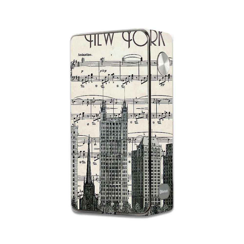  New York City Music Notes Laisimo L3 Touch Screen Skin