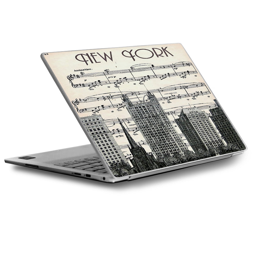  New York City Music Notes Dell XPS 13 9370 9360 9350 Skin