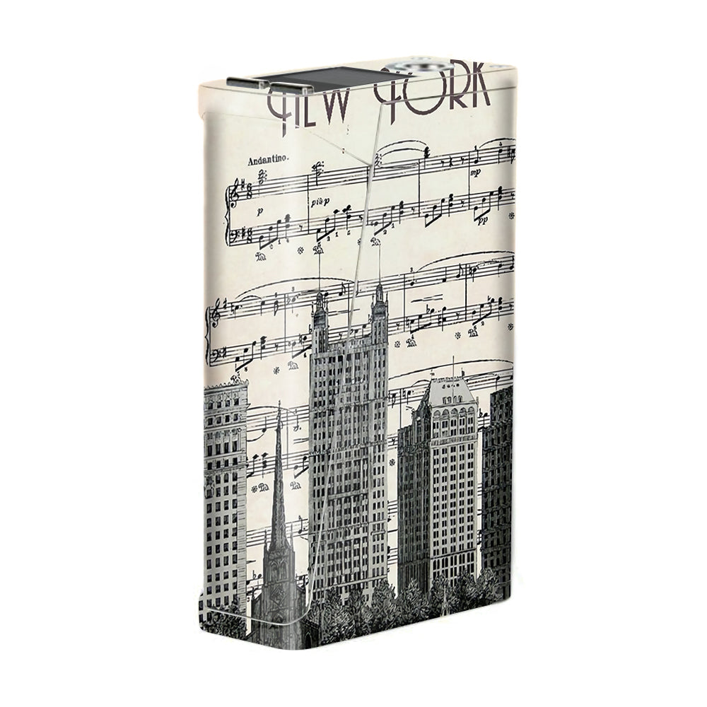  New York City Music Notes Smok H-Priv Skin
