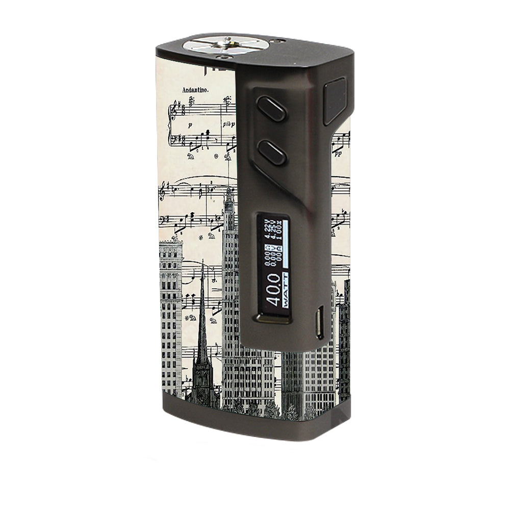  New York City Music Notes Sigelei 213W Skin