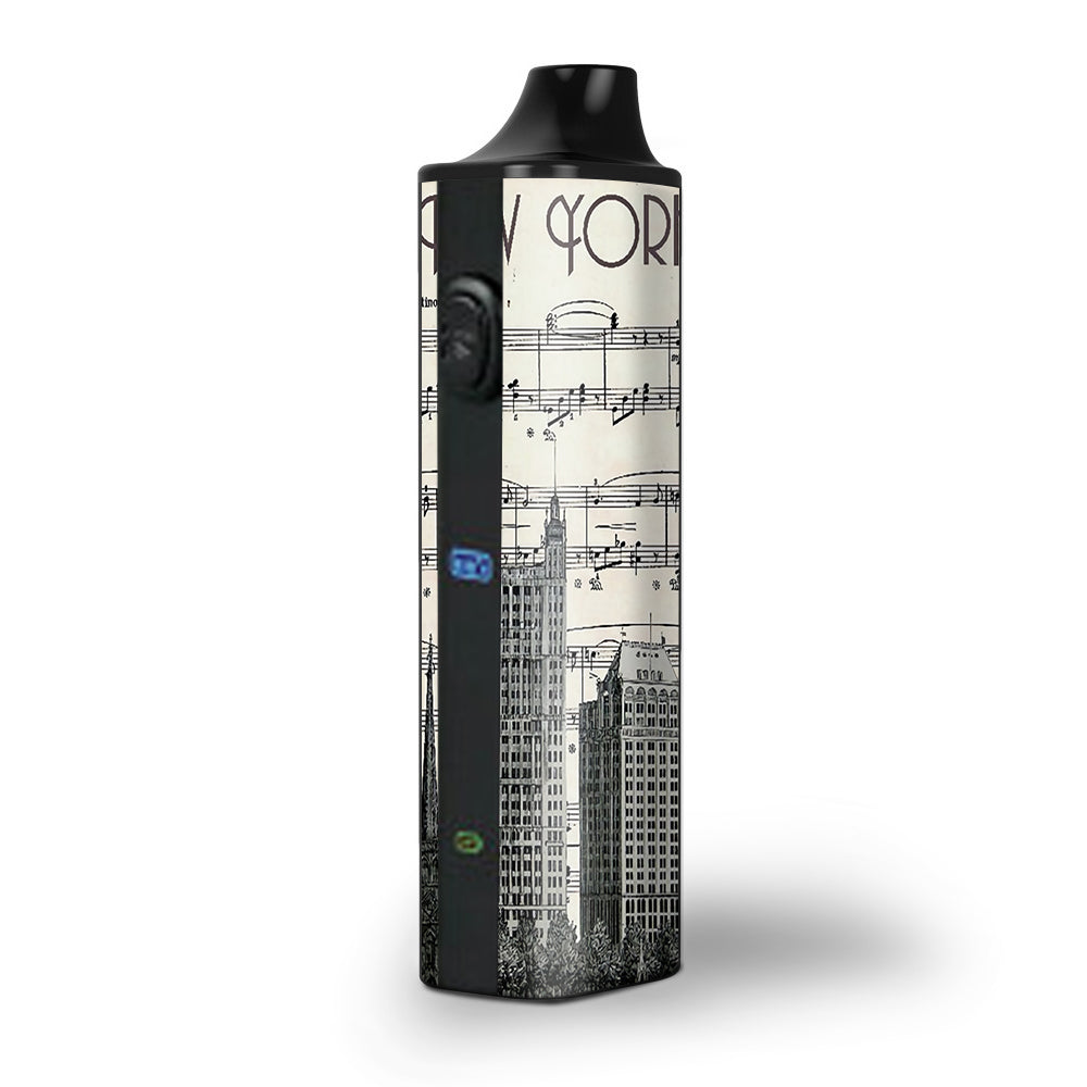  New York City Music Notes Pulsar APX Skin