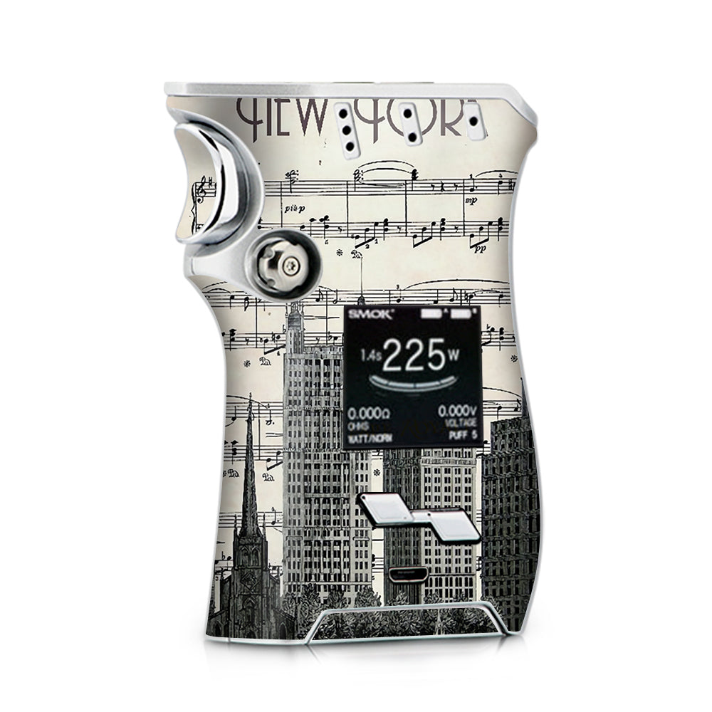  New York City Music Notes Smok Mag kit Skin