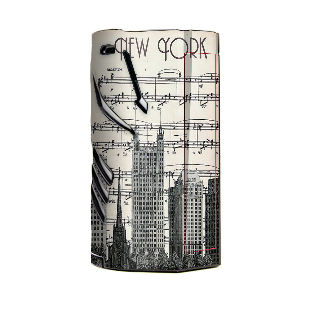  New York City Music Notes T-Priv 3 Smok Skin