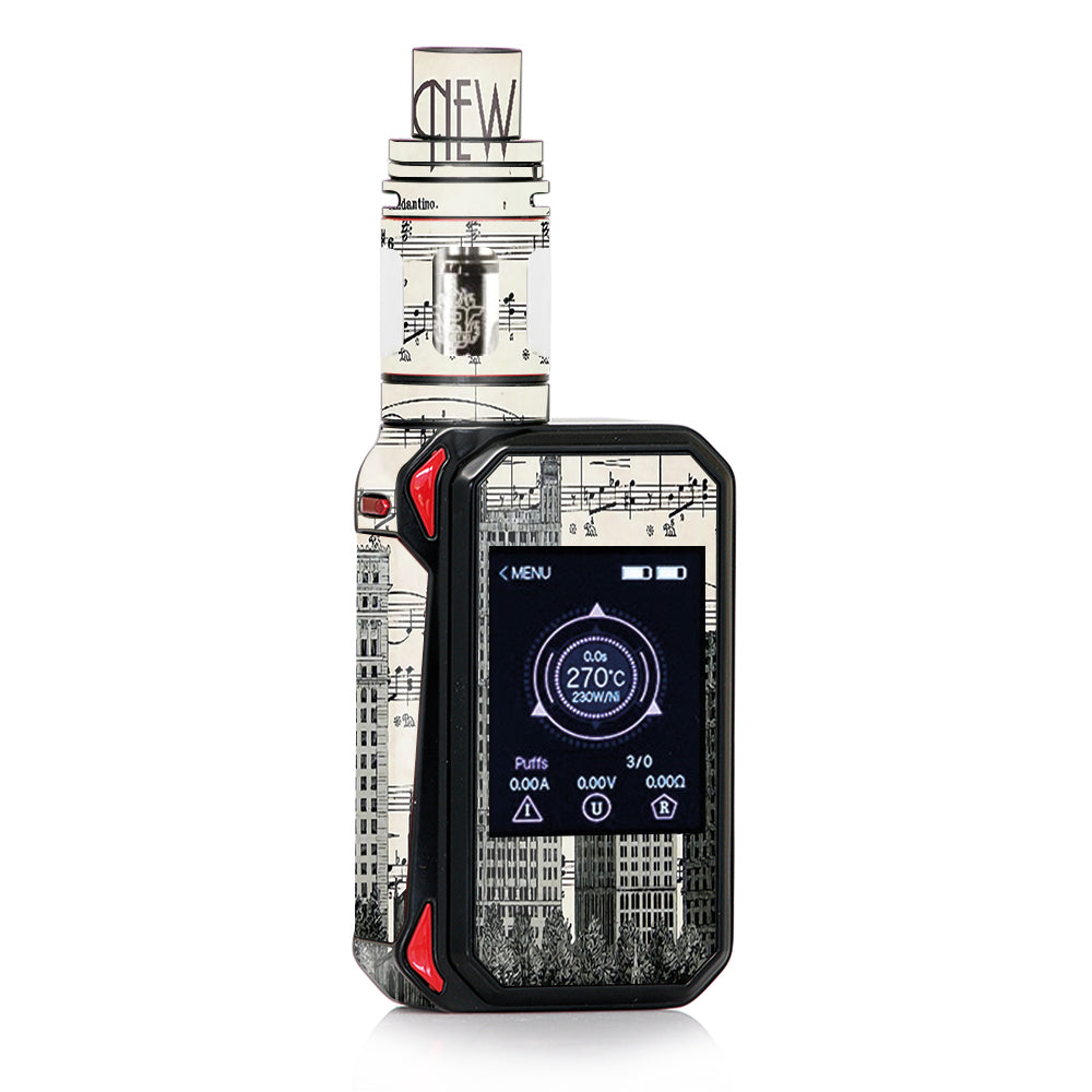  New York City Music Notes Smok G-priv 2 Skin