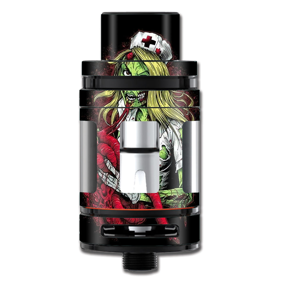  Zombie Nurse Eating Flesh Smok TFV8 Mini Big Baby Beast Skin
