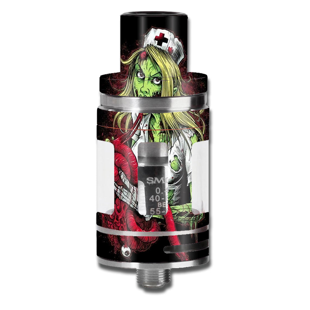  Zombie Nurse Eating Flesh Smok TFV8 Micro Baby Beast Skin