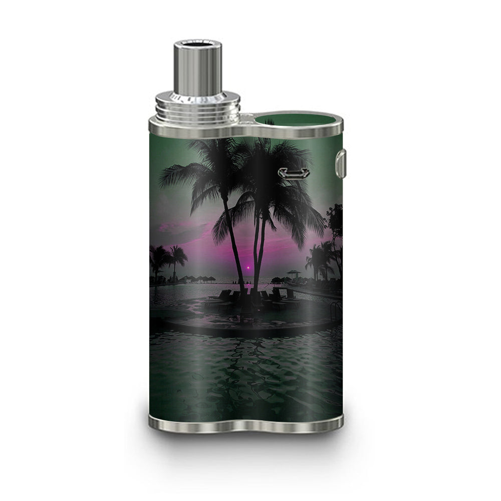  Sunset Tropical Paradise Poolside eLeaf iJustX Skin