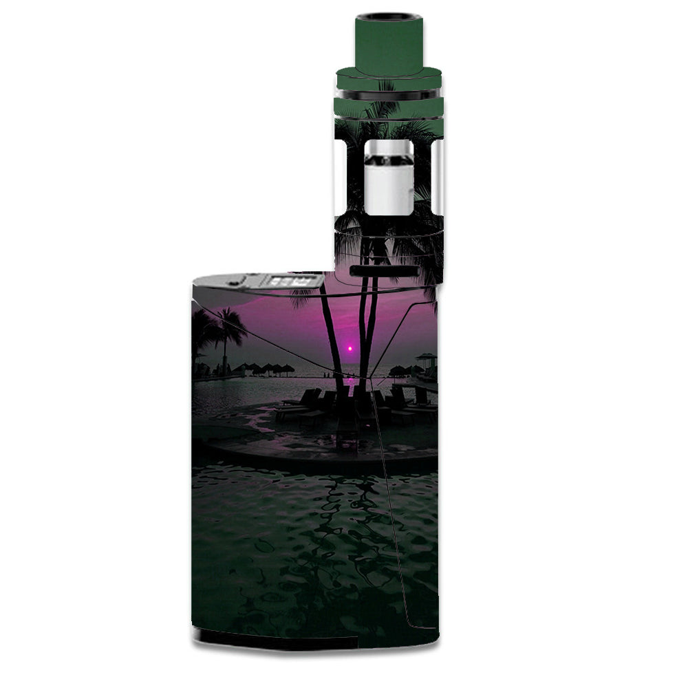  Sunset Tropical Paradise Poolside Smok GX350 Skin