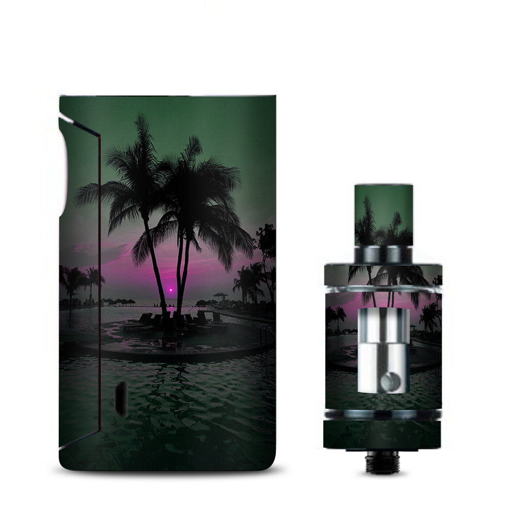  Sunset Tropical Paradise Poolside Vaporesso Drizzle Fit Skin