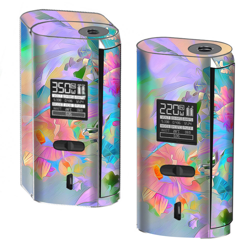  Watercolors Vibrant Floral Paint Smok GX2/4 350w Skin