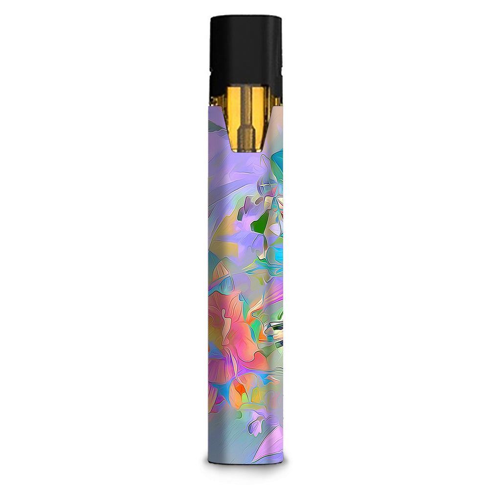  Watercolors Vibrant Floral Paint Stiiizy starter stick Skin