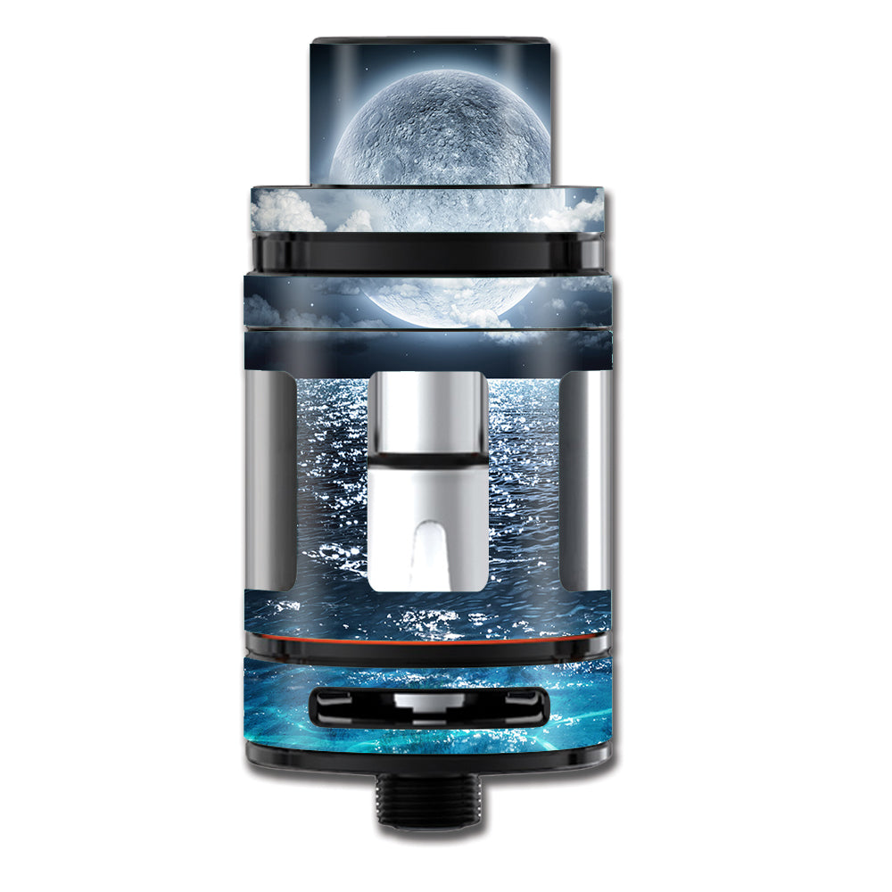  Giant Moon Over The Ocean Smok TFV8 Mini Big Baby Beast Skin