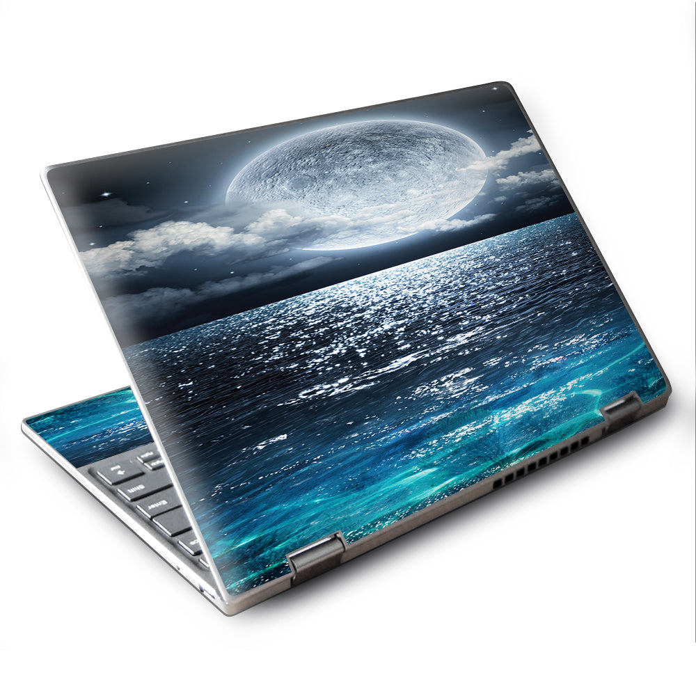  Giant Moon Over The Ocean  Lenovo Yoga 710 11.6" Skin