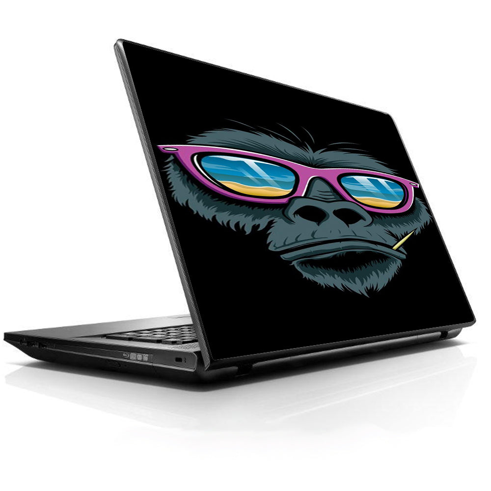  Chimp Toothpick Sunglasses Universal 13 to 16 inch wide laptop Skin
